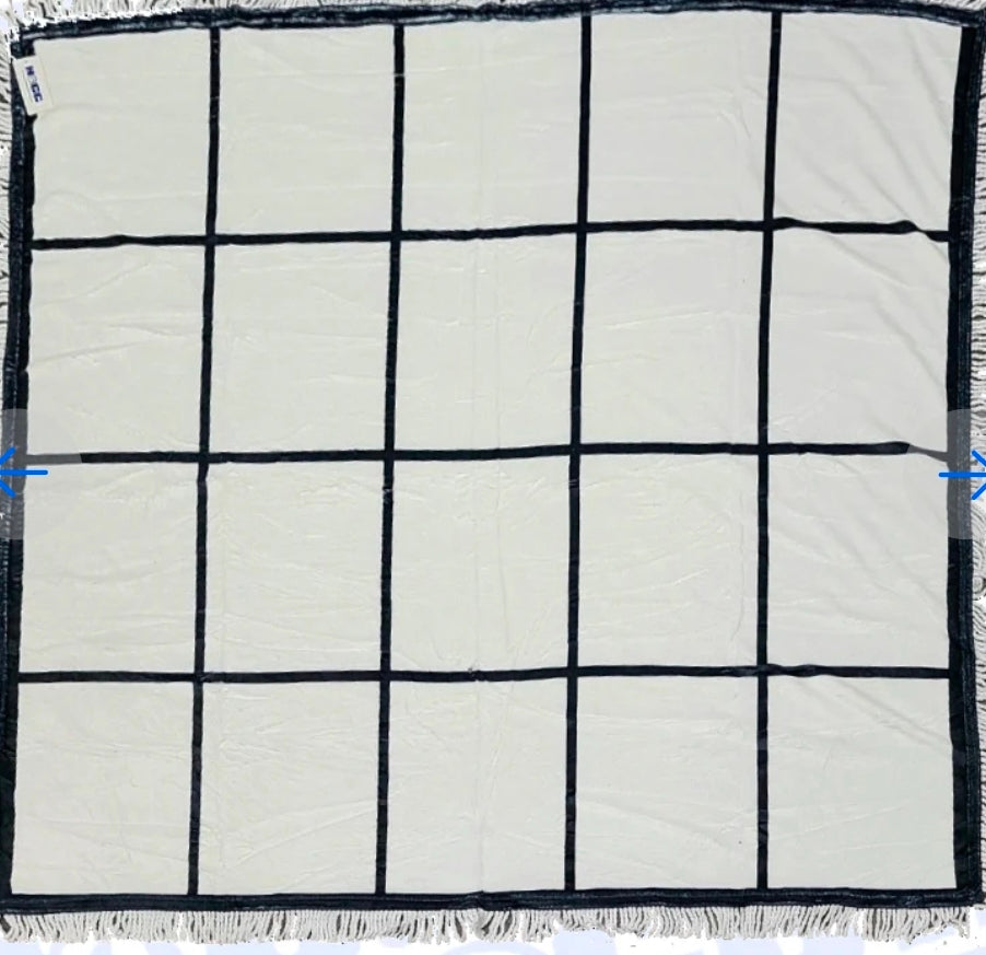 Custom Sublimation Photo Blankets - Personalized Memory Blankets