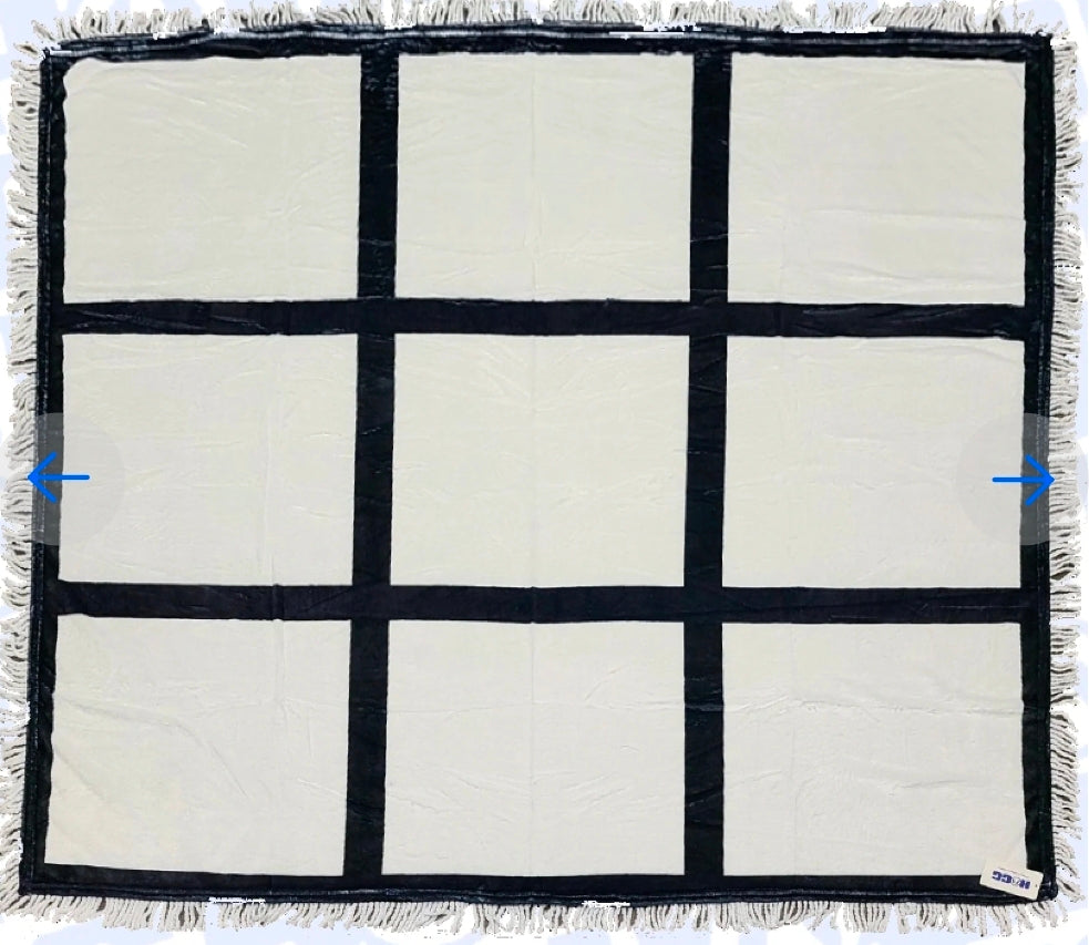 Custom Sublimation Photo Blankets - Personalized Memory Blankets