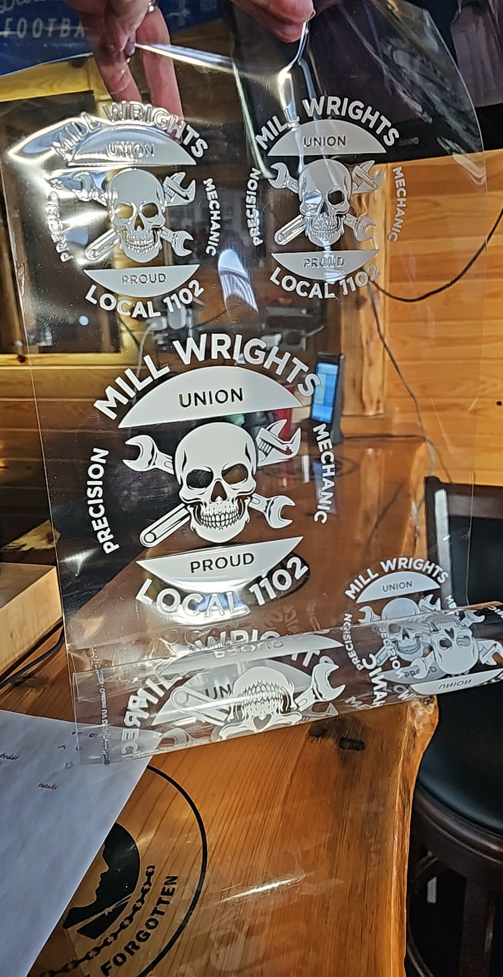 Custom UV Printed Decals