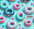 TIMBERS NORTHERN D'LIGHTS - Blue Donut Pattern
