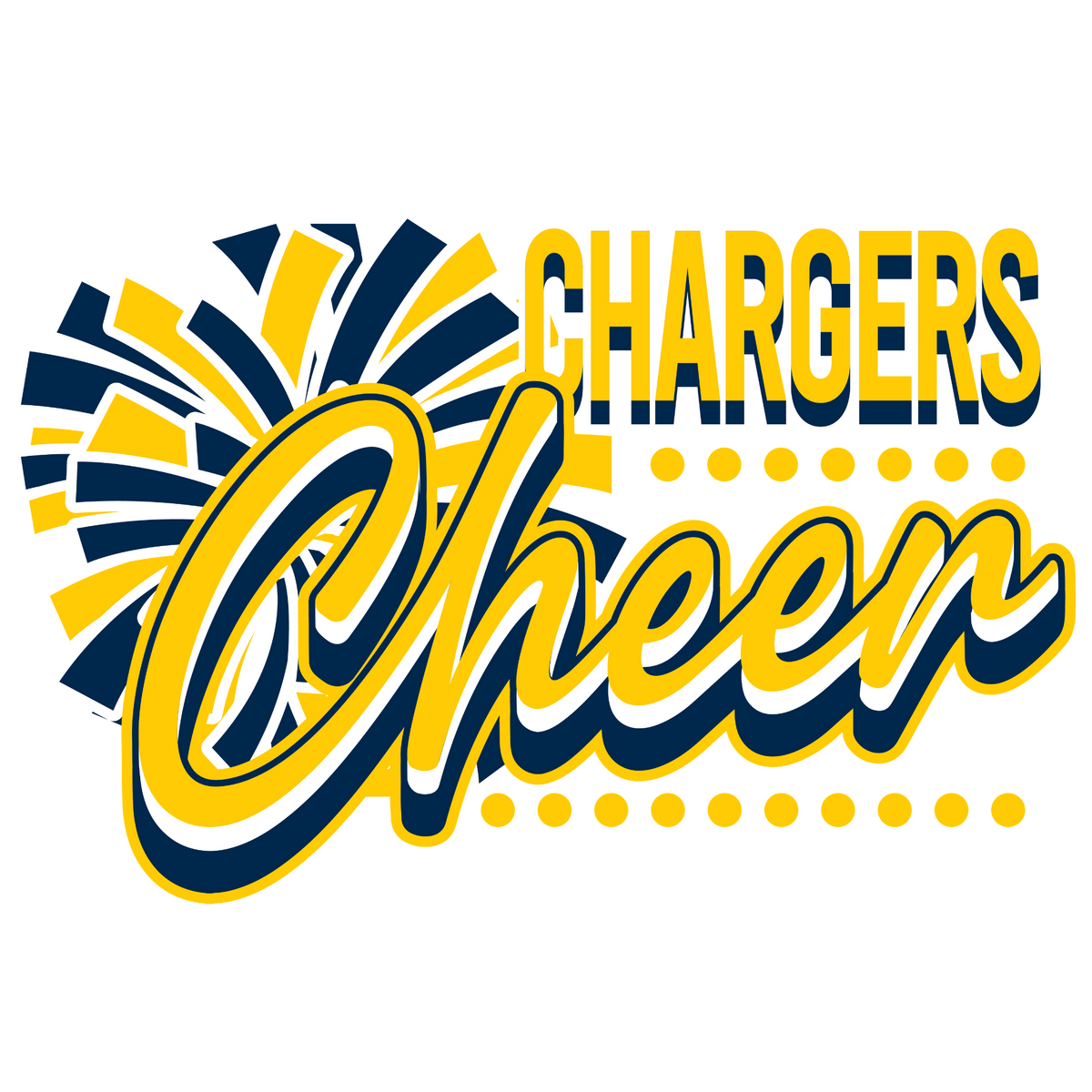 MIO CHARGERS CHEER - HOODIE / CREW NECK