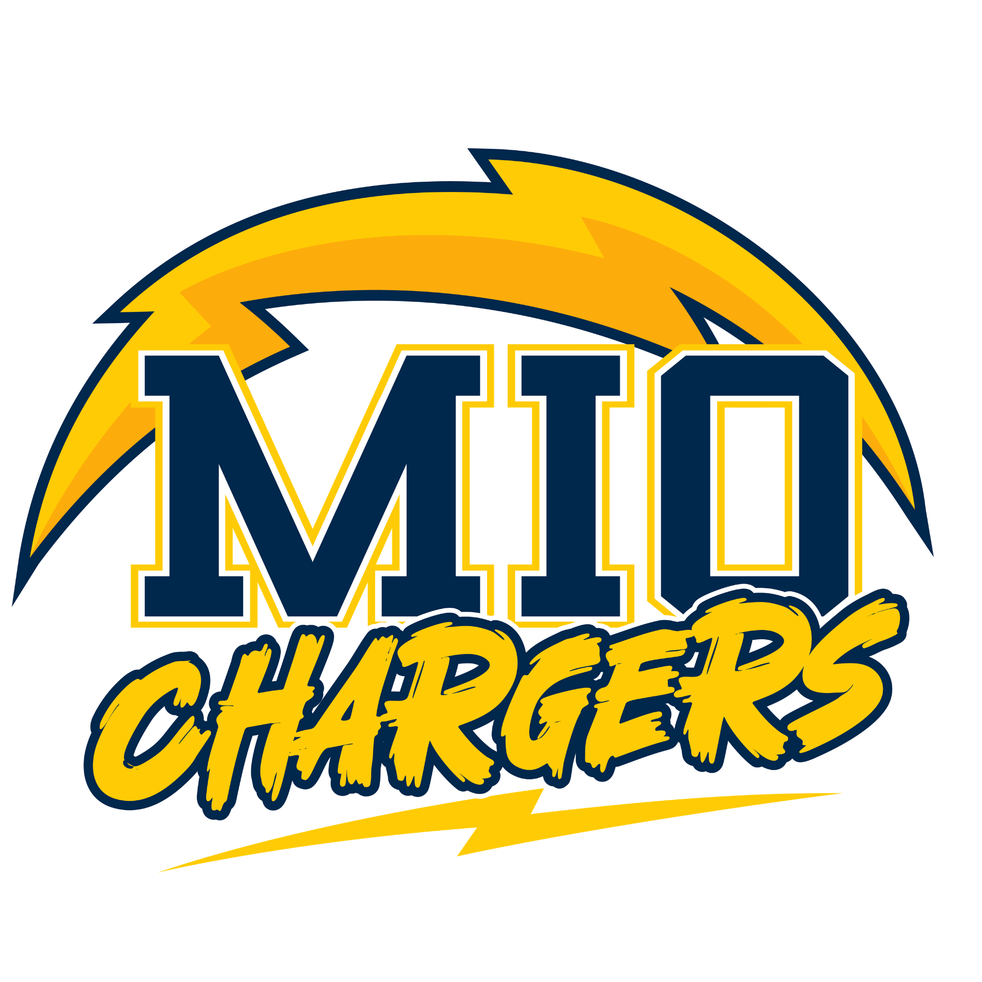 MIO CHARGERS FOOTBALL - TEE / LONG SLEEVE