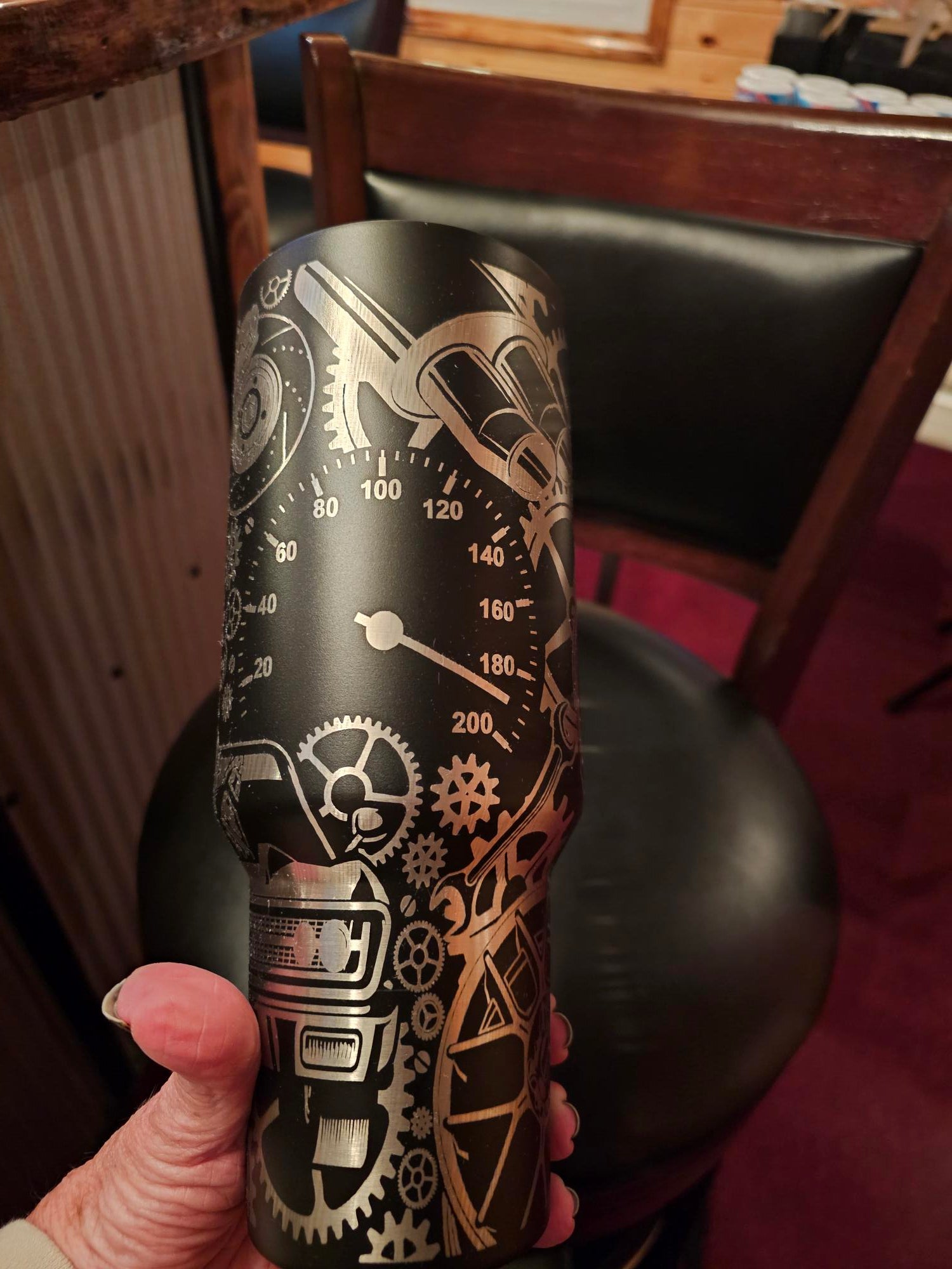 40 OZ MakerTwist Powder Coated Tumbler - 10 Colors Available