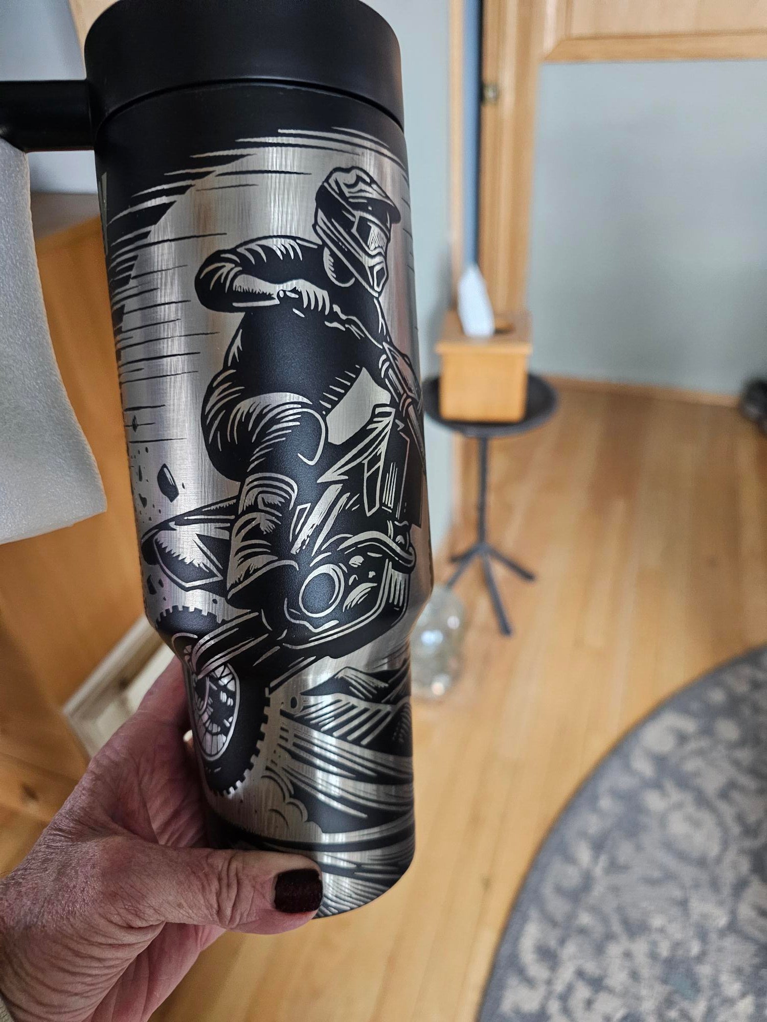 40 OZ MakerTwist Powder Coated Tumbler - 10 Colors Available