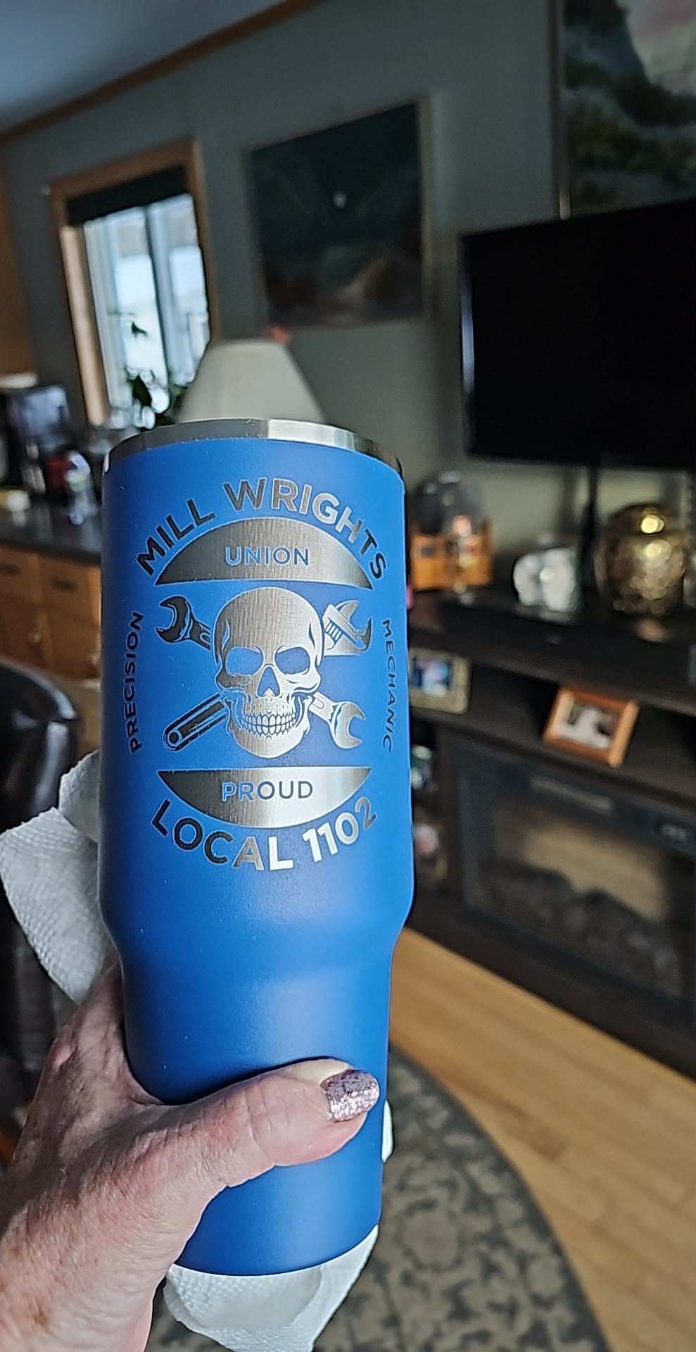 40 OZ MakerTwist Powder Coated Tumbler - 10 Colors Available