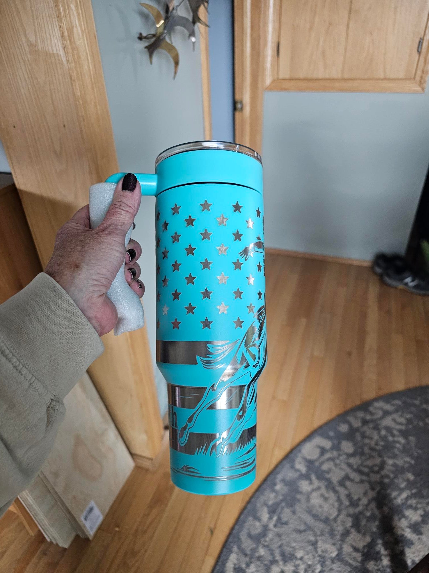 40 OZ MakerTwist Powder Coated Tumbler - 10 Colors Available