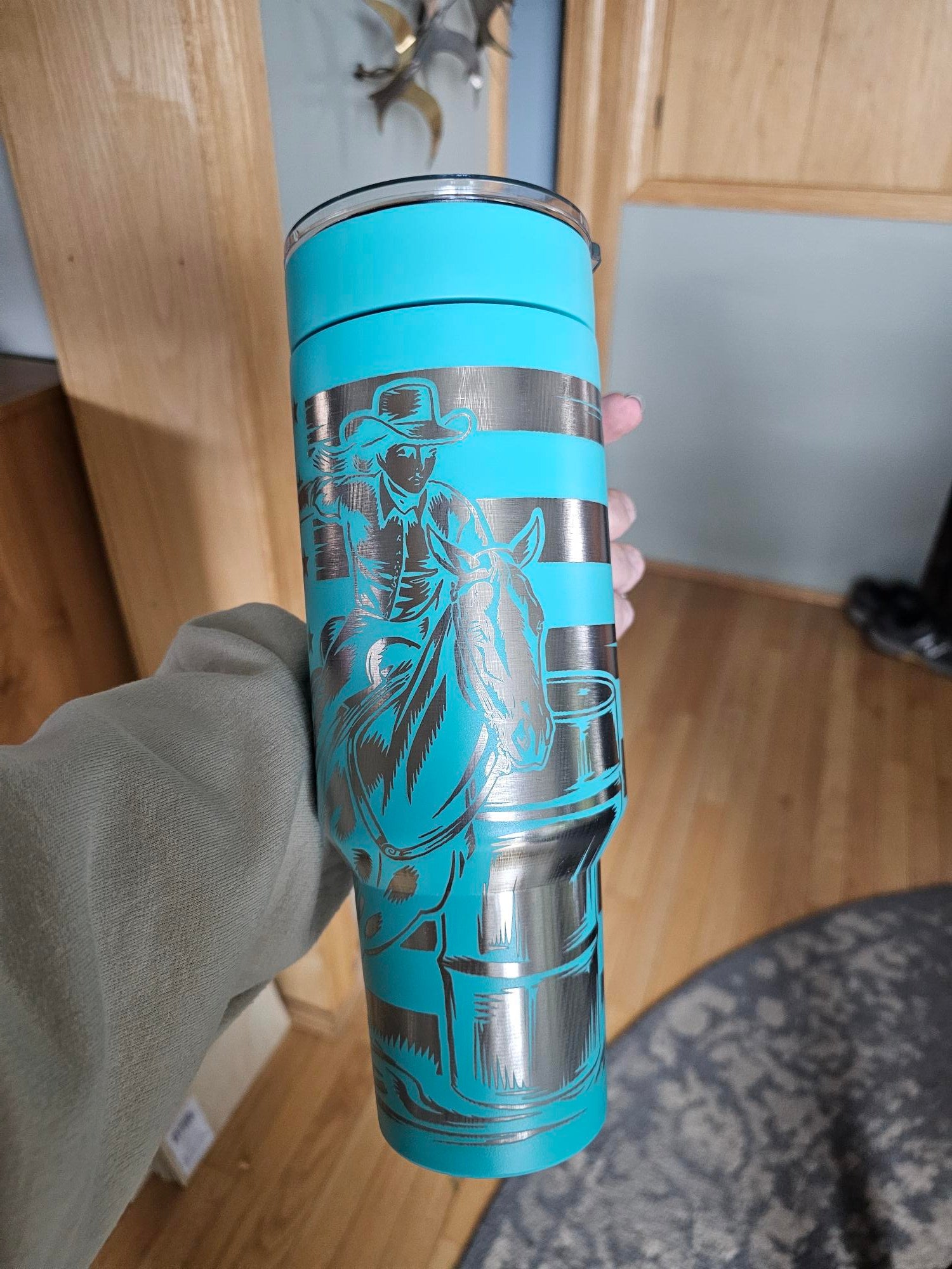 40 OZ MakerTwist Powder Coated Tumbler - 10 Colors Available