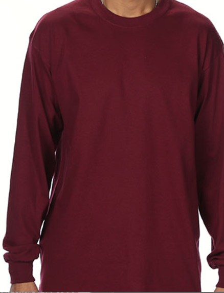 Custom Personalized Long Sleeve T-Shirts - Gildan G2400 (Adult) & G540B (Youth)