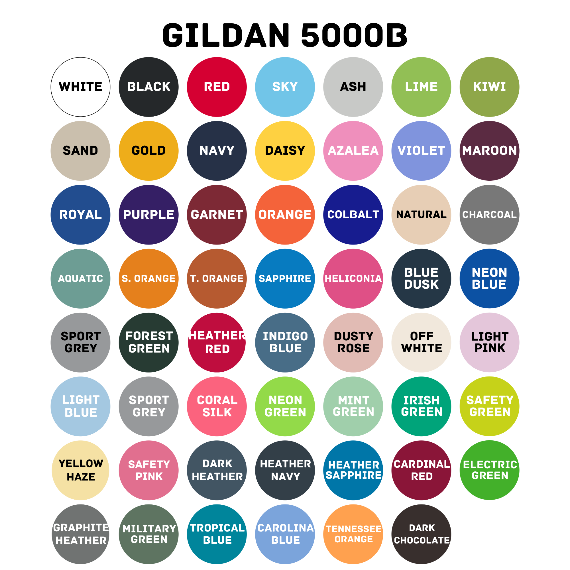 GILDAN SHORT SLEEVE TSHIRT