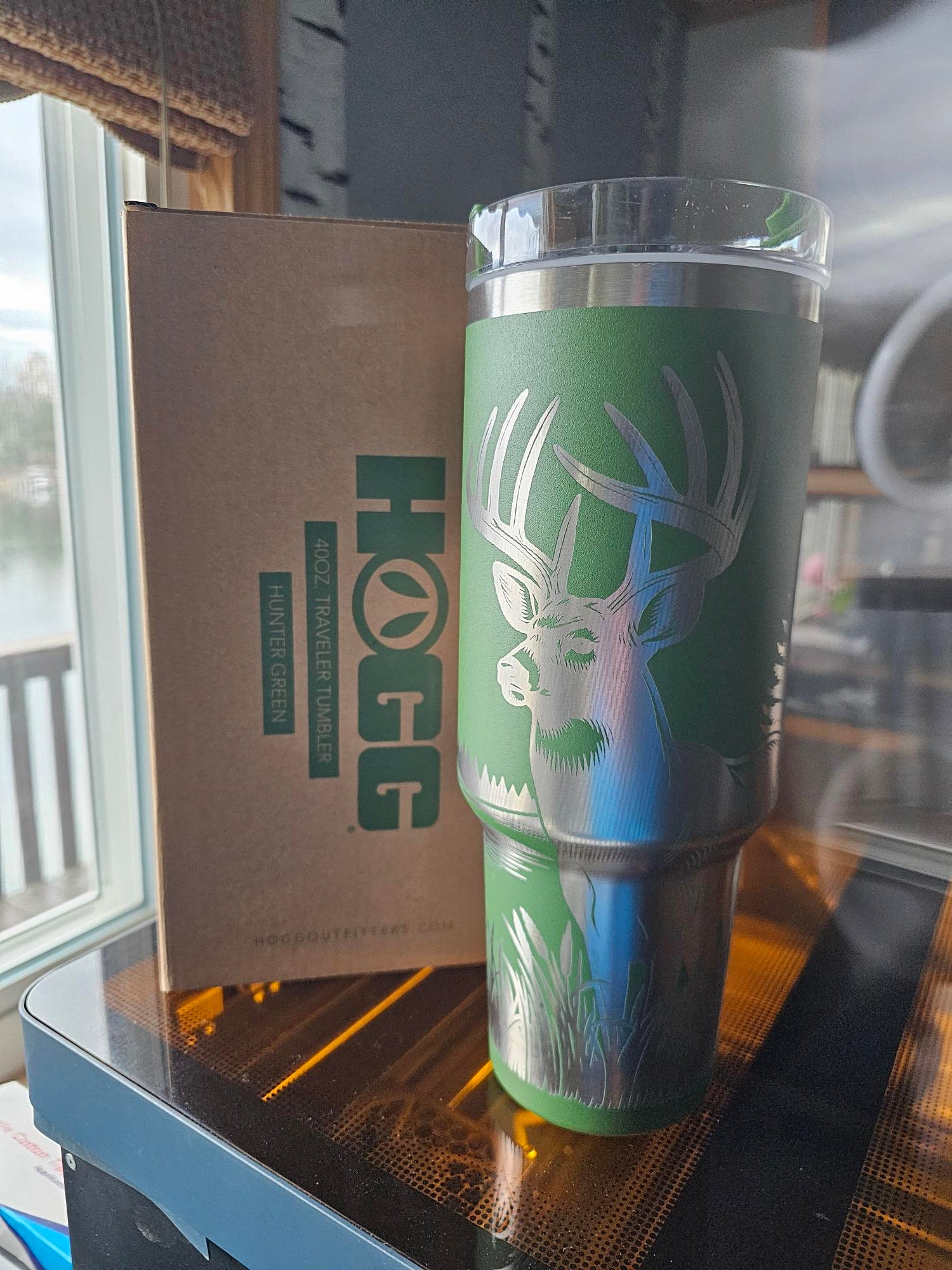 40 OZ MakerTwist Powder Coated Tumbler - 10 Colors Available