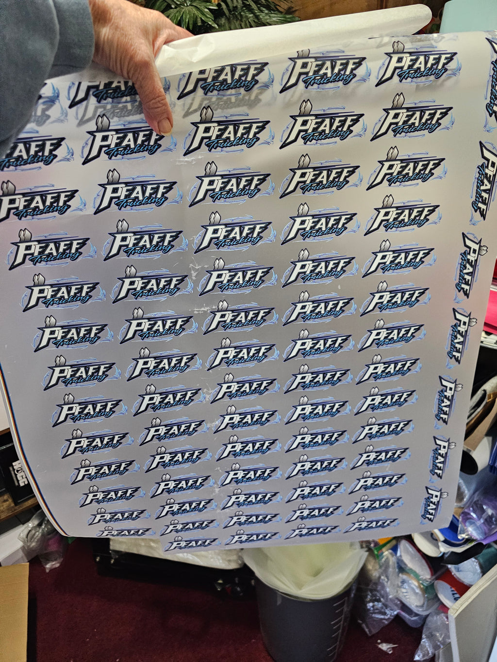 Custom UV Printed Decals