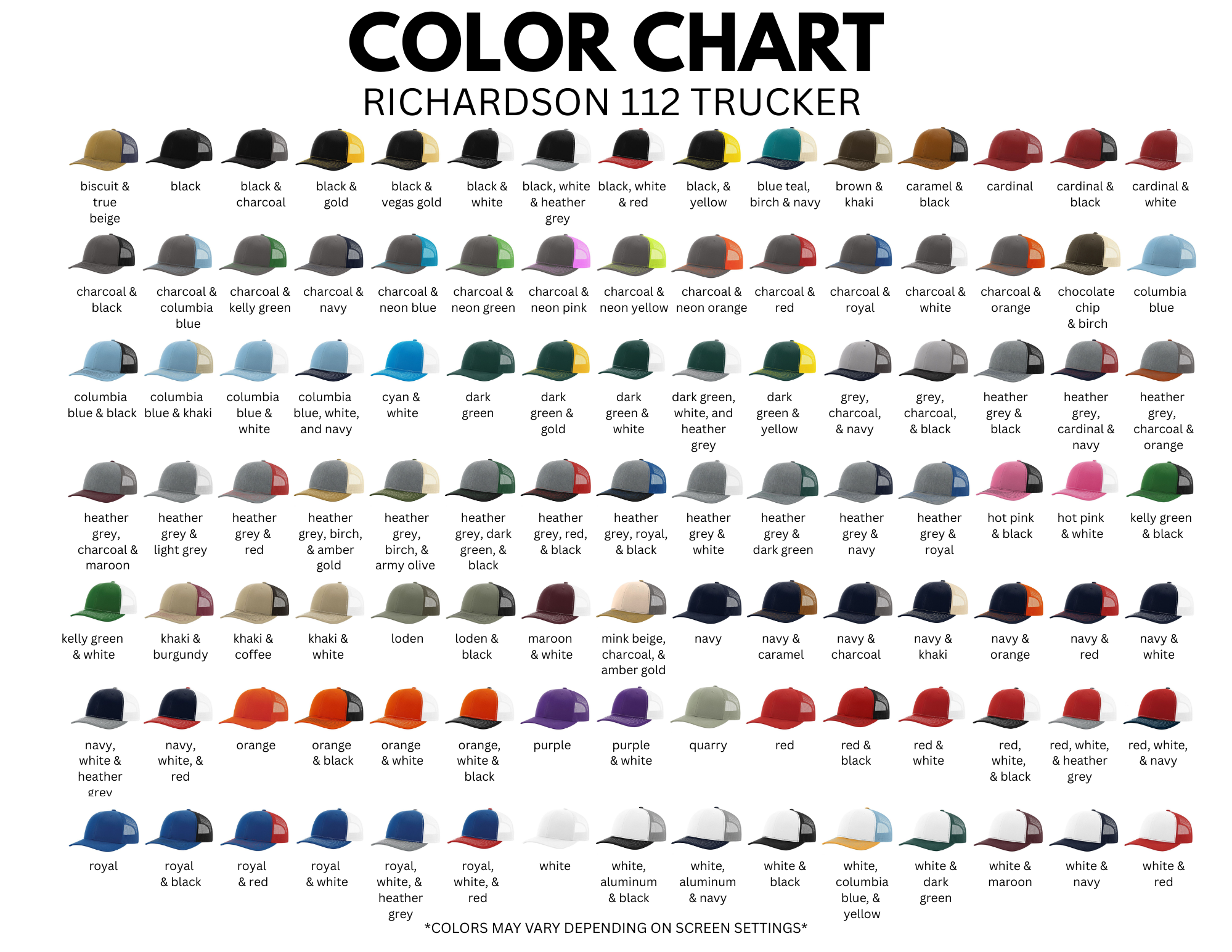 Richardson Snapbacks - Custom Patches