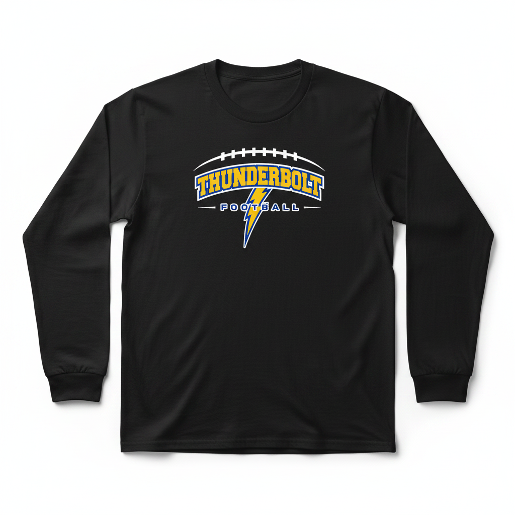 Black Long Sleeve Mockup