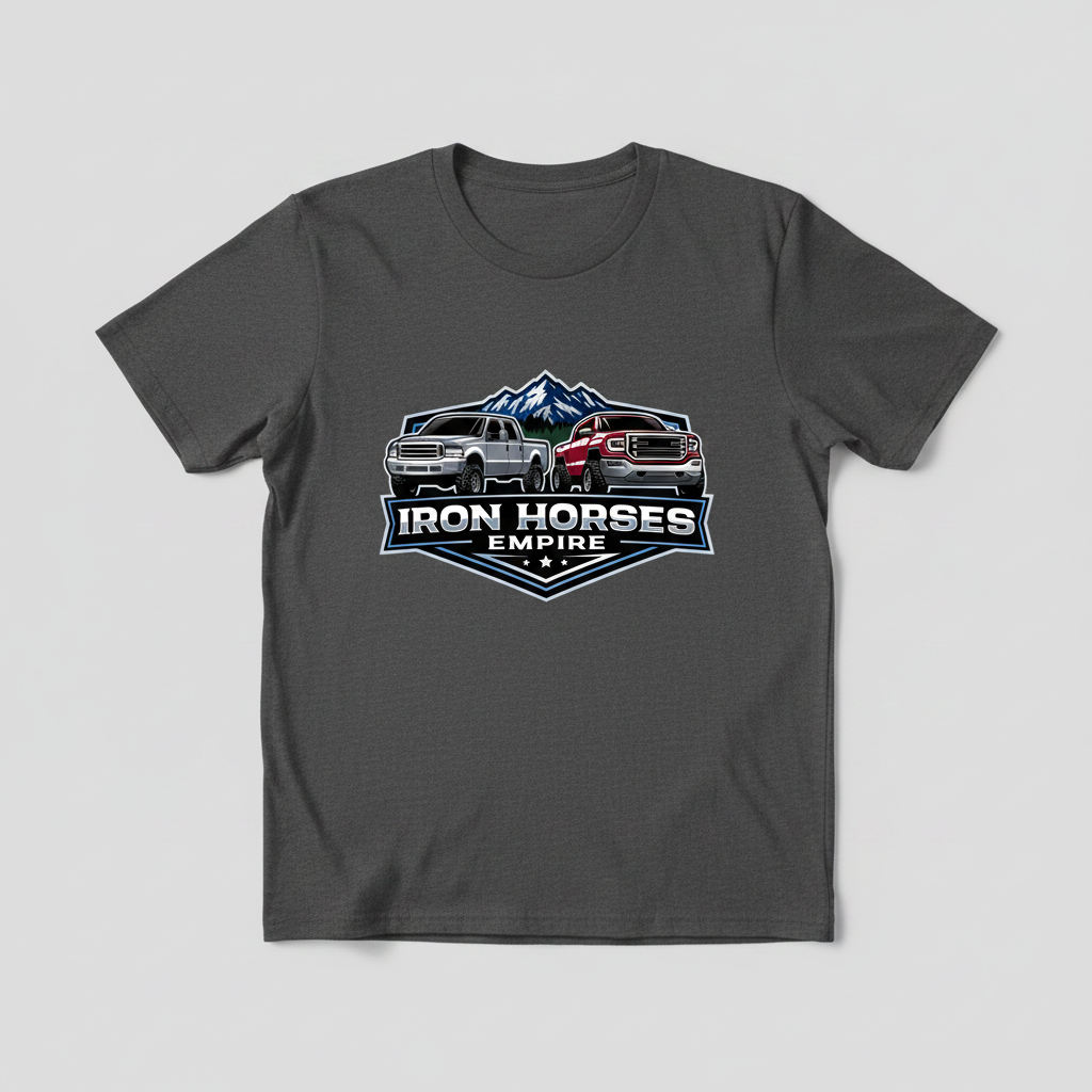 Iron Horses Empire T-Shirt Color Logo