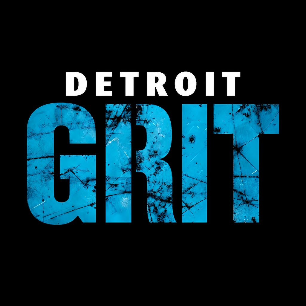 Lions Grit design with black background
