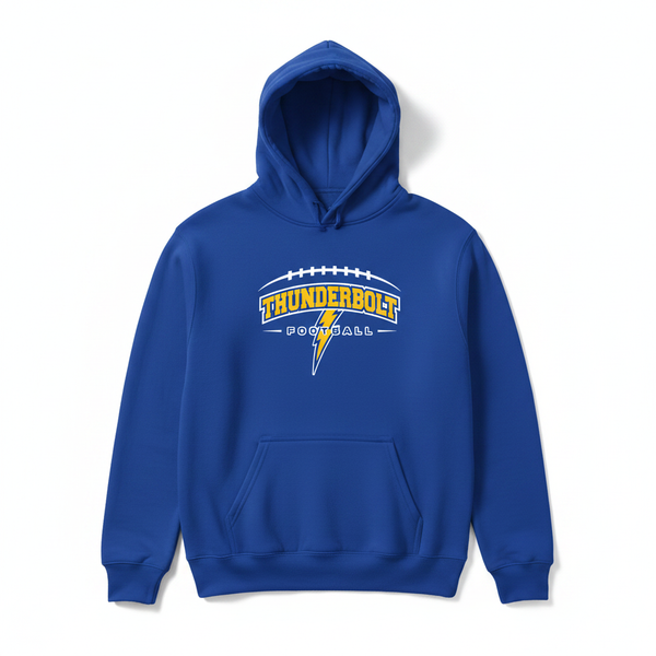 Royal Blue Hoodie Mockup