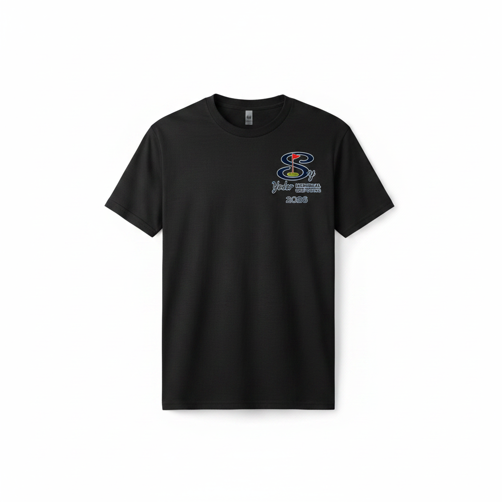 SY Yoder Black T-Shirt