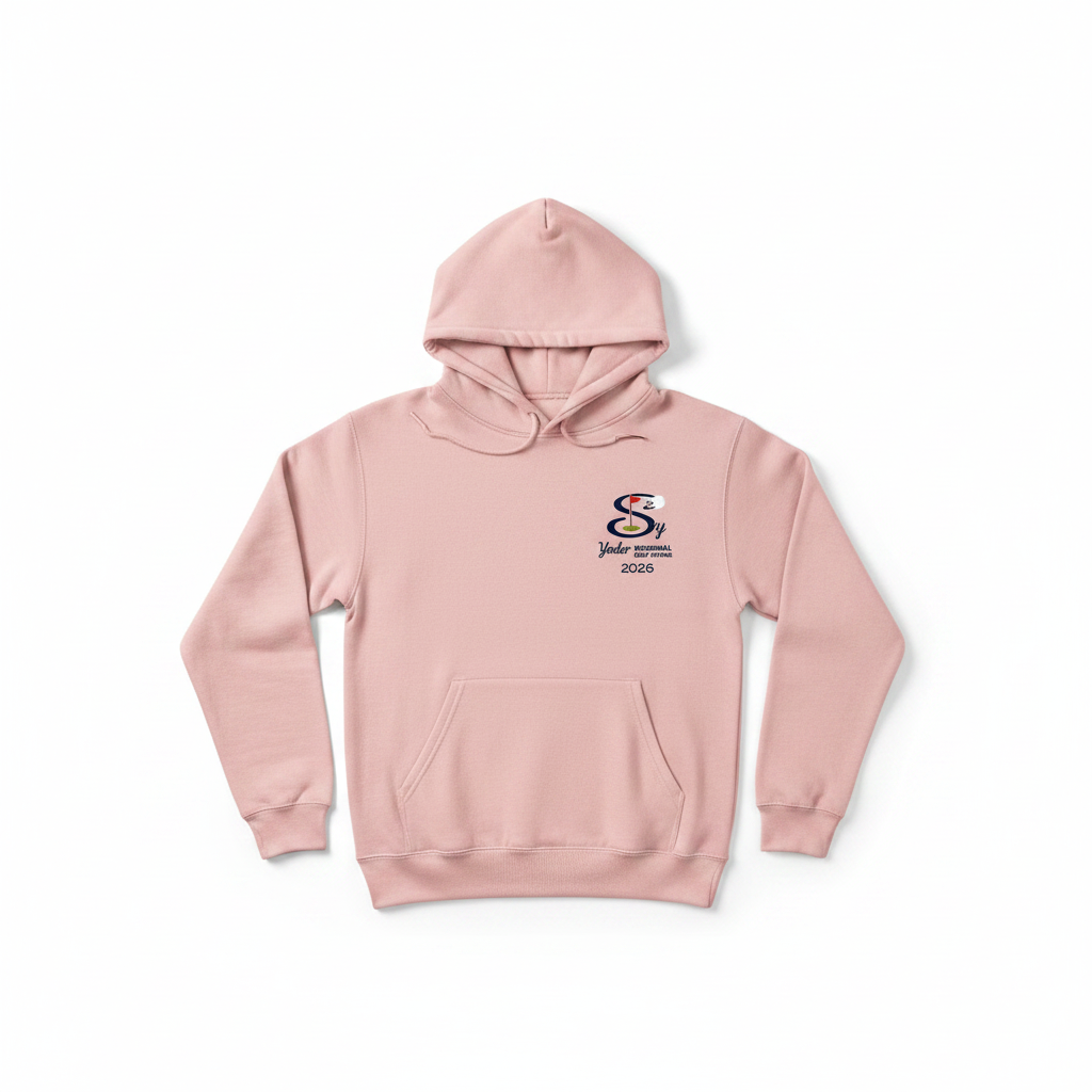 SY Yoder Light Pink Hoodie