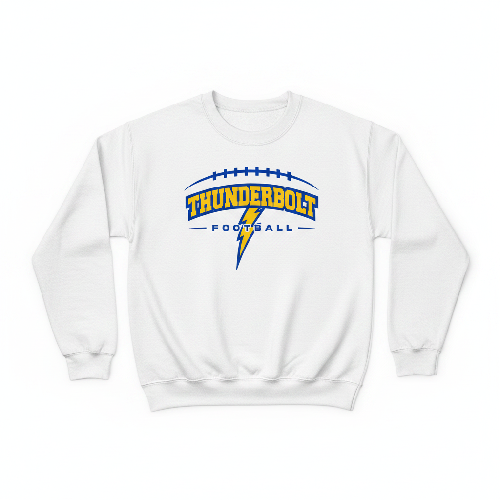 White Crew Neck Mockup